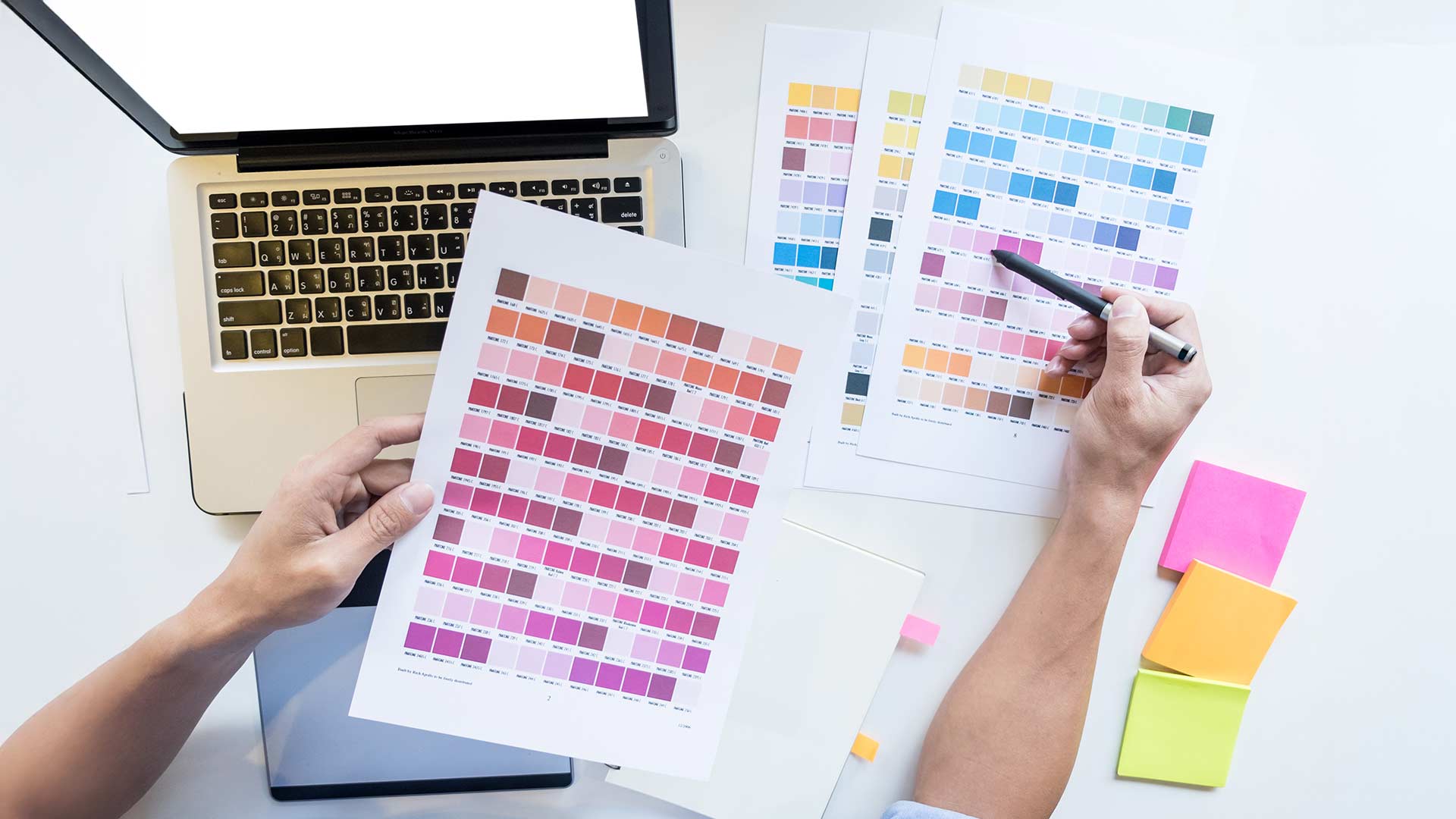 色彩計畫示意圖