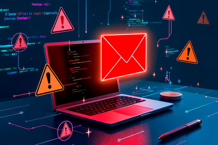 網站資安威脅示意圖