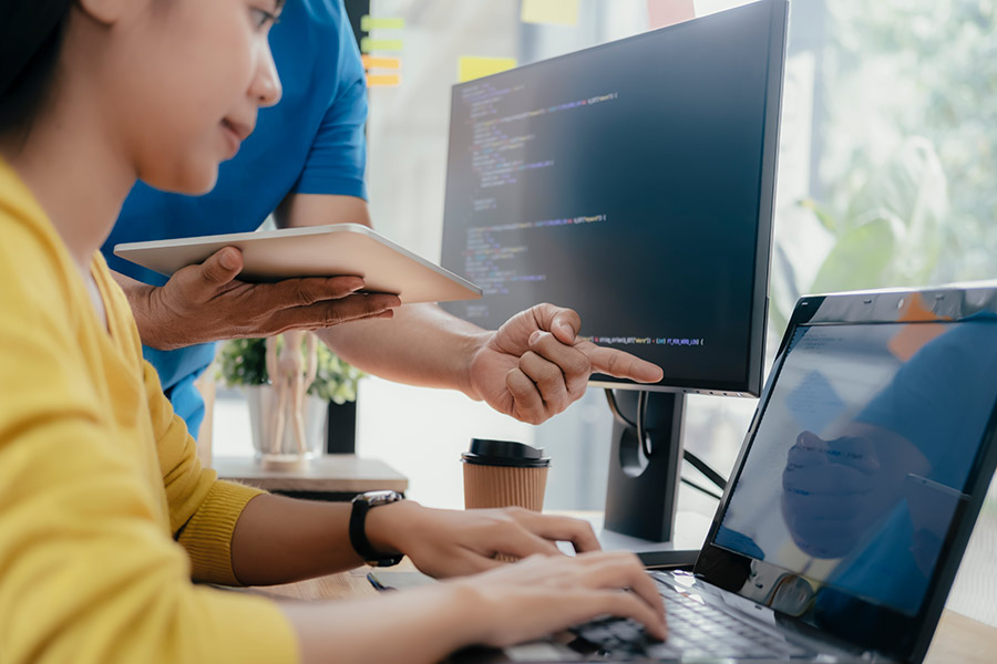 RWD網頁設計示意圖